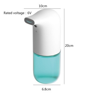 គ្មានទំនាក់ទំនង Induction Bubble Sanitary Hand Washing Machine, Liquid Soap Dispenser សម្រាប់ការពារការរាតត្បាត