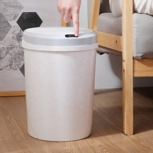 Coș de gunoi comercial fără atingere Coș de gunoi imprimat personalizat Coș de gunoi în aer liber