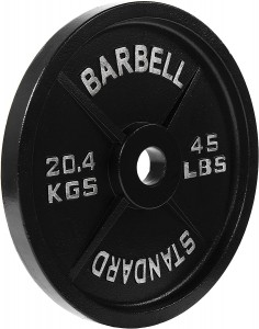 Commercial Hot Plate Iron Barbell Bumper Plates Gym Weight Plate four line three line Bumper