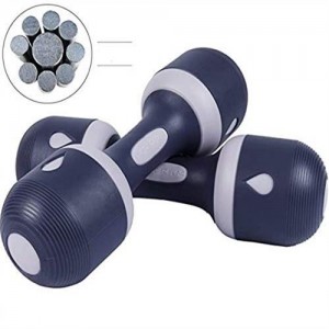 Dumbbell Weight Set – 5-in-1 Dumbbell Set with Non-Slip Neoprene Handles – Multipurpose Weights Dumbbells Set for Home Workouts – Safe Weights Set Dumbbells for Office, Gym