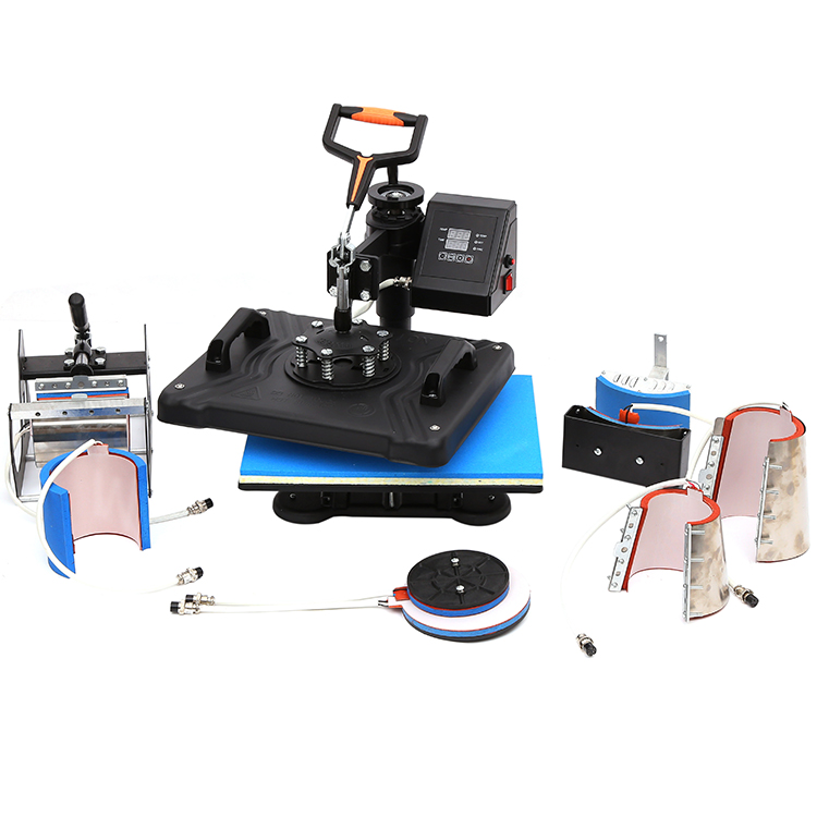 HIGH QUALITY 8 IN 1 Heat Press Machines 29*38 Sublimation,cricut press machine,multi-functional machine from direct factory