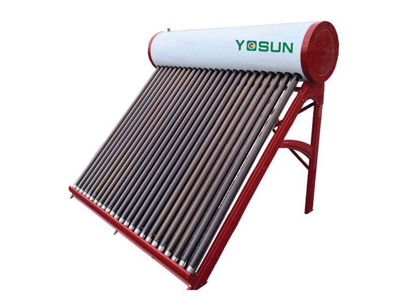 Vacuum tube Solar Water Heater Itinatampok na Larawan