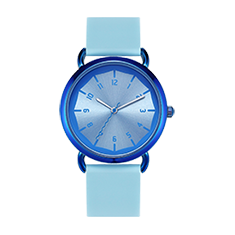 젊은이 또는 어린이를 위한 다채로운 실리콘 독특한 석영 운동 시계