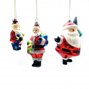 Glass Ornament Падари Санта