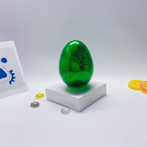 تزیین تخم مرغ های عید پاک شیشه ای ایستر 2022 با چراغ های LED