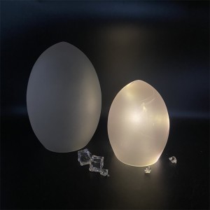 Velikonoce 2022 skleněné dekorace velikonoční vajíčka s led světly