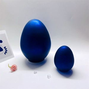 Decoración de vidro de Pascua 2022 ovos de Pascua con luces led
