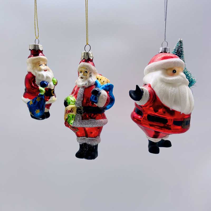 Sklo-Santa-Otec-Ornament