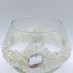 Transparan Clear Glass Tealight Candle Holder Candlestick