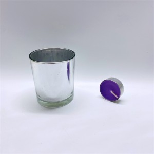 Candelero de cristal hecho en fábrica de China para el hogar decorativo