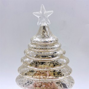 2022 Hot Sales Glass Tree med LED-lys