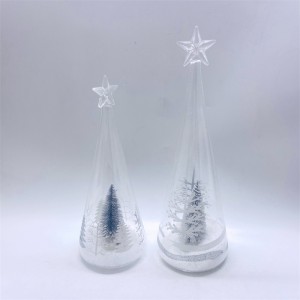 2022 Bag-ong Disenyo sa Christmas Glass Tree