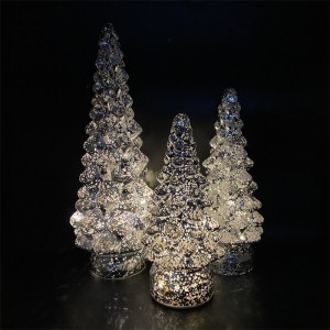 Home Decoration Glass Christmas Tree