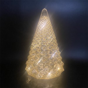 Dekoration für den Weihnachtsbaum aus Glas