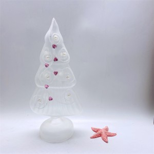 Home Decoration Glass Christmas Tree