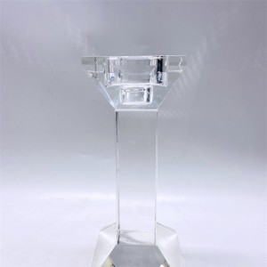 פמוטים לחתונה באיכות גבוהה מחזיקי זכוכית לעיצוב הבית