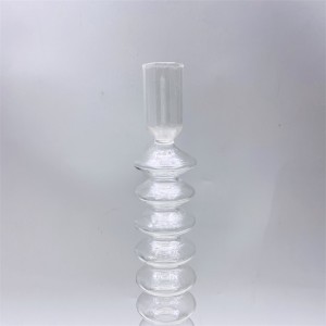 פמוט זכוכית תוצרת סין עבור בית דקורטיבי