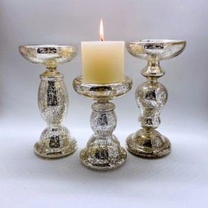 Wholesale Custom Candle Jar Luxury Candle Container Factory Price Glass Candles Holders para sa Dekorasyon