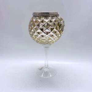Wholesale Factory Glass Wedding/Christmas Candle Holder