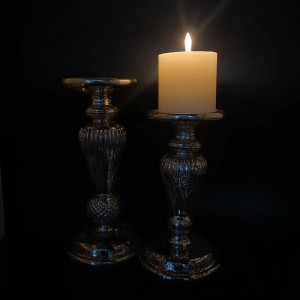 Mea hoʻohiwahiwa Poʻa i ka ipukukui mare hoʻohiwahiwa Candlestick Christmas Candle Stand Candlestick