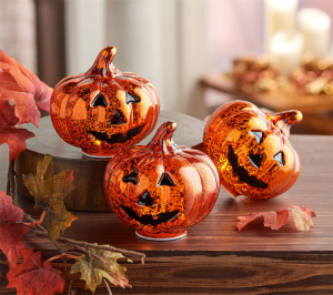 LED Pumpkin Halloween ចង្កៀងល្ពៅបុណ្យ Thanksgiving និងការតុបតែងបុណ្យ Halloween