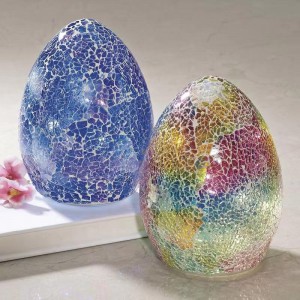 Hege kwaliteit brutsen kwikglês Easter egg led ljocht
