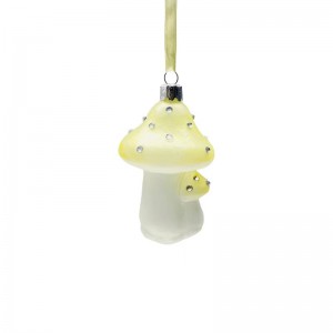 Brugerdefineret glaslampe Blæsesvamp formet farvet glassvamp til boligindretning
