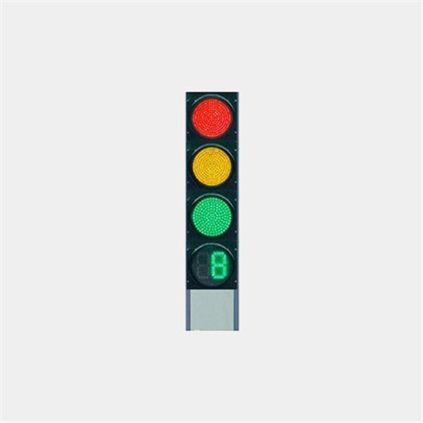 The relationship between the color of traffic signal and visual structure