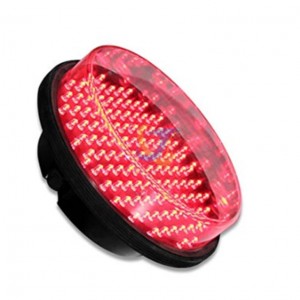 Módulo de semáforo LED vermello de 200 mm