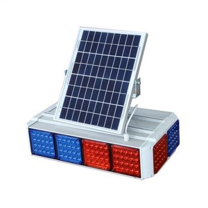 300 mm Auffahrt Solar-LED-Ampel