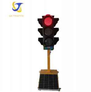 Lámpara de flash de tráfico con energía solar