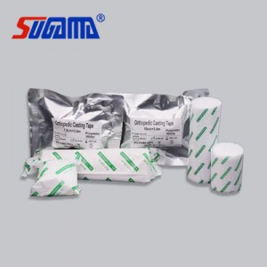Disposable wound care pop cast bandage with under cast padding for POP