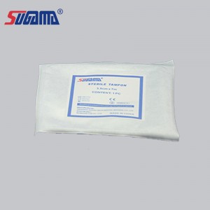 medical high absorbency  EO steam sterile 100% Tampon Gauze