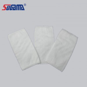 White consumable medical supplies disposable gamgee dressing