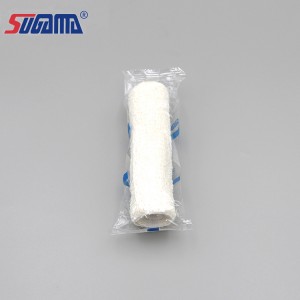 kualitas tinggi harga rendah traksi kulit perban krep sterilisasi klip elastis 100% Cotton Crepe Perban