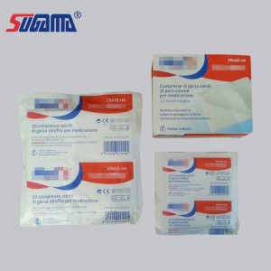tampon abdominal steril medical de unică folosință 10cmx10cm