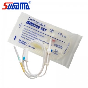 Medical Supplies Disposable IV Administration Infusion Set yokhala ndi Y Port