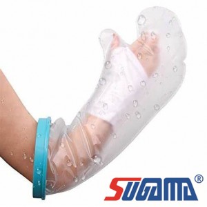 Para o coidado diario das feridas precisan combinar vendaxe xeso impermeable brazo man nocello perna funda fundida