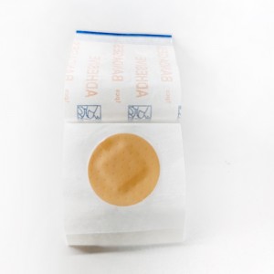 Jumla ya Medical Round Band Aid Jeraha Adhesive Plaster