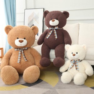 Çin Birbaşa Satış Nəhəng Dikiş Teddy Böyük Ölçülü Peluş Oyuncaq Teddy Bear Peluş Heyvan Yastıqlarının Topdan satışı