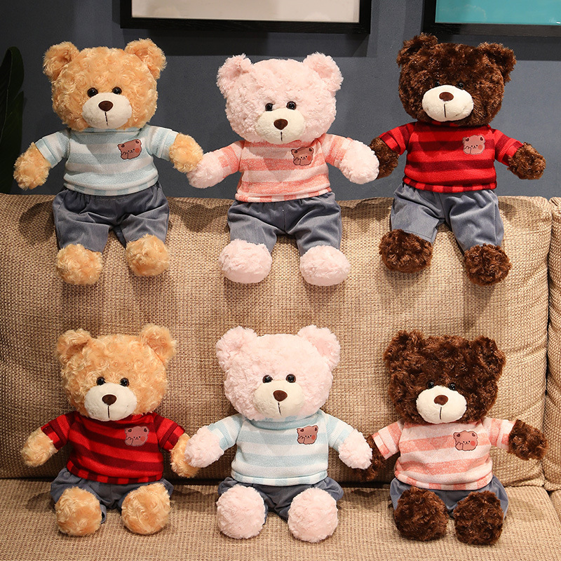 Klädd Teddy Bear Series