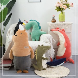 China Manufacturer Wholesale Forest Series Stuffed Plush Toy Pillow Bakeng sa Limpho tsa Letsatsi la Tsoalo