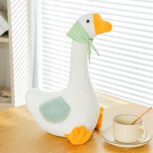 Funny Electric Plush Goose ສັ່ນ Neck ເຄື່ອນທີ່ Interactive Toy Dolls ຂອງຂວັນສໍາລັບ Kids
