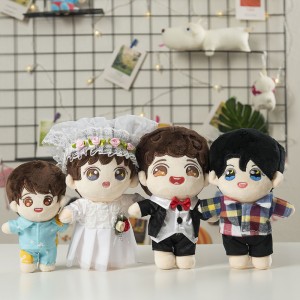 Wholesale 20cm Doll Clothes High Quality Customized Plush Cotton Doll With Your Logo