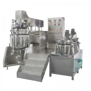 single hydraulic cylinder emulsion mixer machine