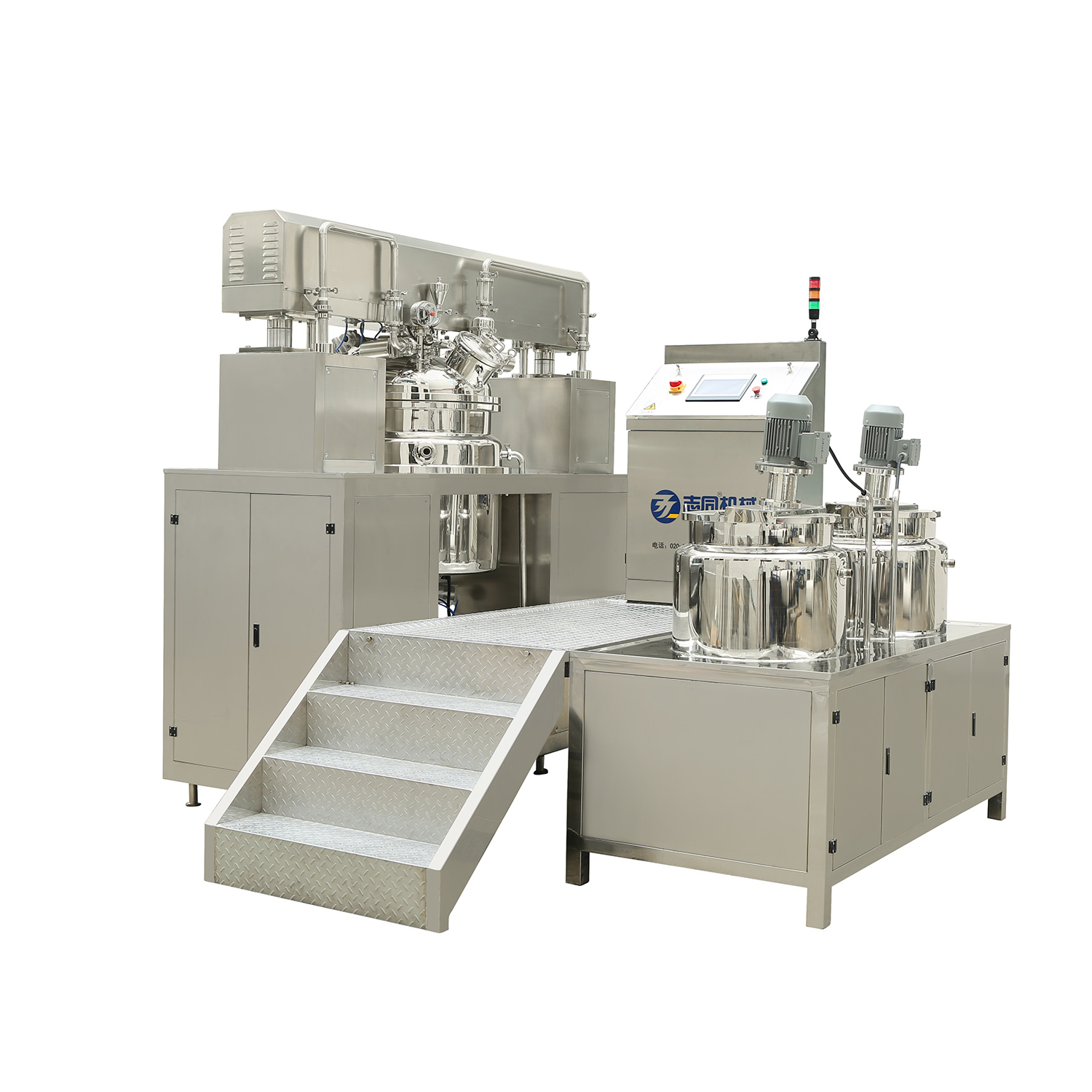Wholesale High Shear Homogenizer Emulsifying Machine - Most Advanced PLC Vacuum Homogenizing Emulsifier|Homogenizing Mixer – ZhiTong