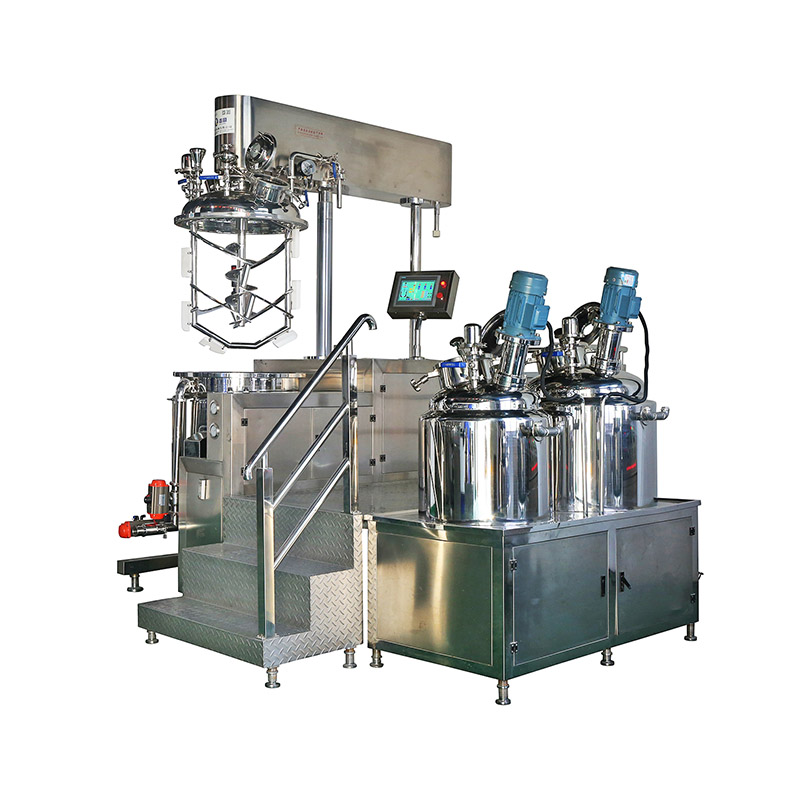 Factory For Industrial Mayonnaise Machine - vacuum mixer homogenizer with ultra high-speed machine – ZhiTong