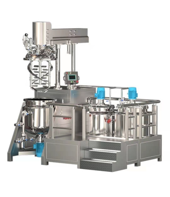 Structure and characteristics of vacuum emulsifier