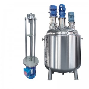 2021 China New Design Hand Liquid Mixer Machine - Mixing tanks stainless steel jacketed mixing tank with agitator|Liquid Mixer – ZhiTong
