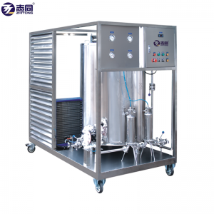 Integrálny / rozdelený mixér na výrobu a chladenie a filtráciu